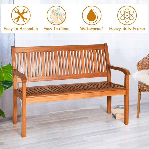 Two Person Outdoor Garden Bench - jenshomeandgardendecor