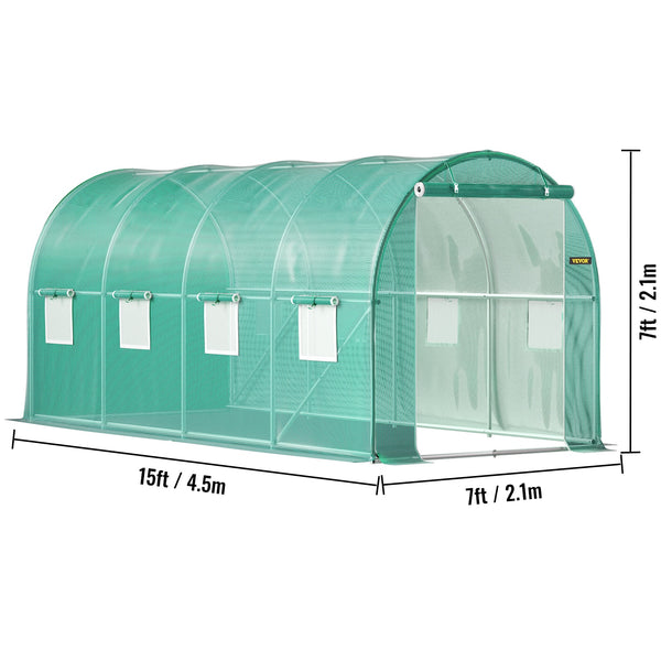 VEVOR Walk-in Tunnel Greenhouse - jenshomeandgardendecor