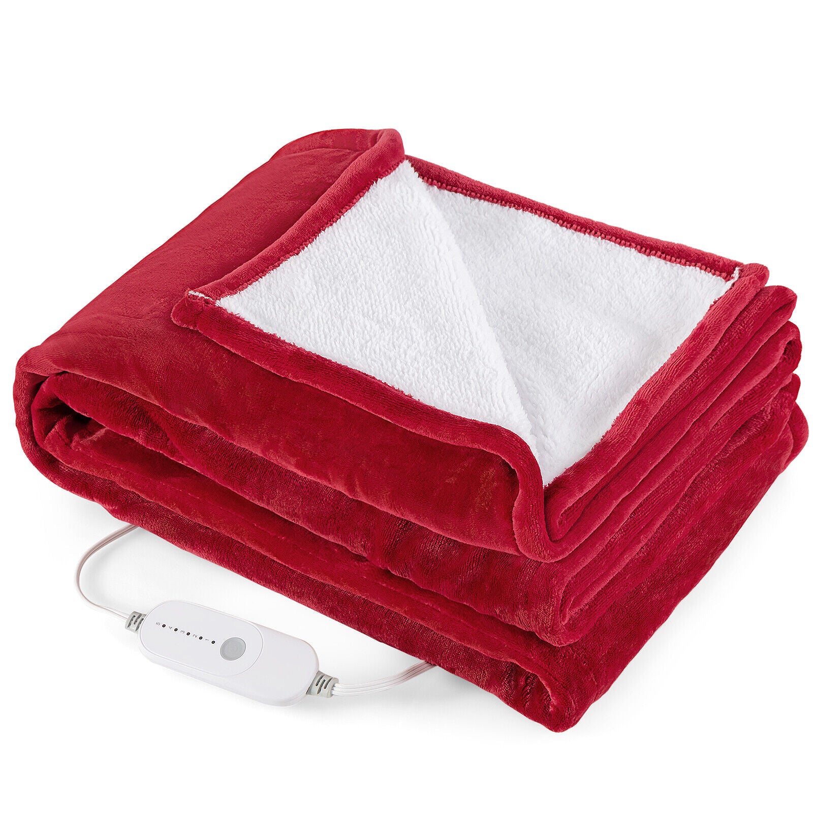 Heated Blanket Electric Throw w/5 Heating Levels - jenshomeandgardendecor