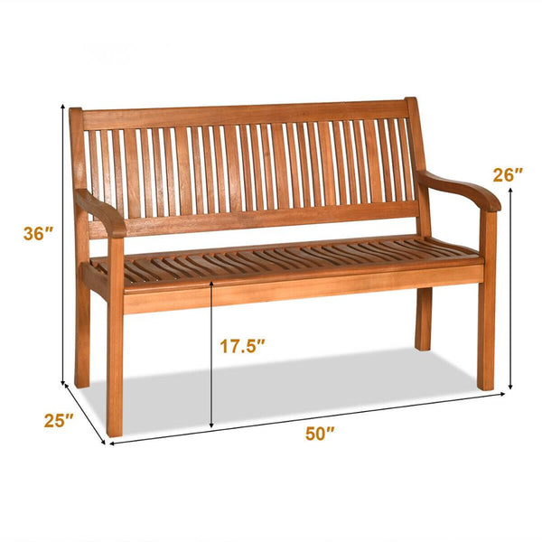 Two Person Outdoor Garden Bench - jenshomeandgardendecor