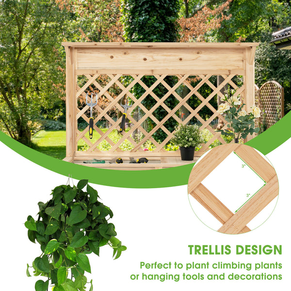 Outdoor Garden Potting Bench - jenshomeandgardendecor