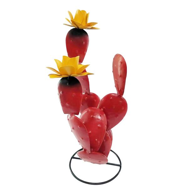 Cactus 25CM Metal Cactus - jenshomeandgardendecor