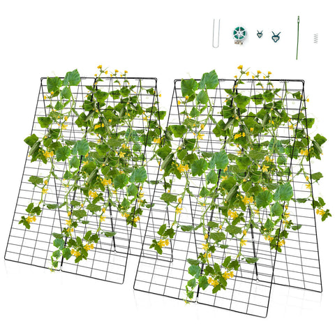 2PCS Foldable Cucumber Trellis - jenshomeandgardendecor