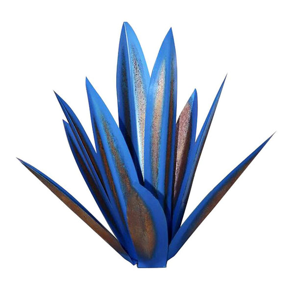 Tequila Rustic Sculpture DIY Metal Agave Plant - jenshomeandgardendecor