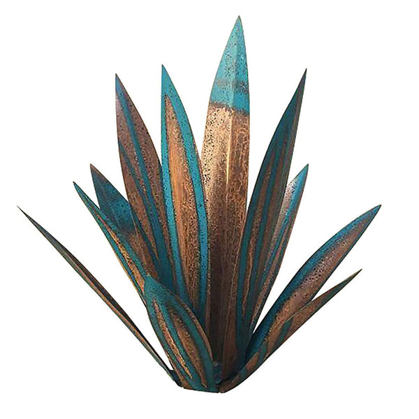 Metal Rustic Agave - jenshomeandgardendecor