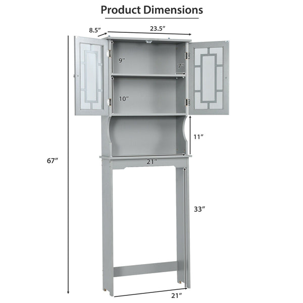 Over the Toilet Bathroom Space saver - jenshomeandgardendecor